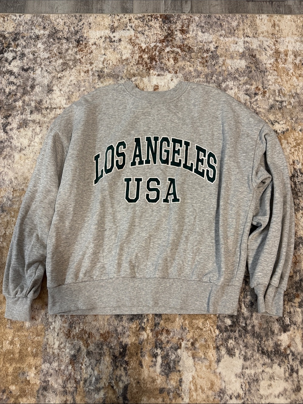 H&M Heather Gray Pullover Sweatshirt